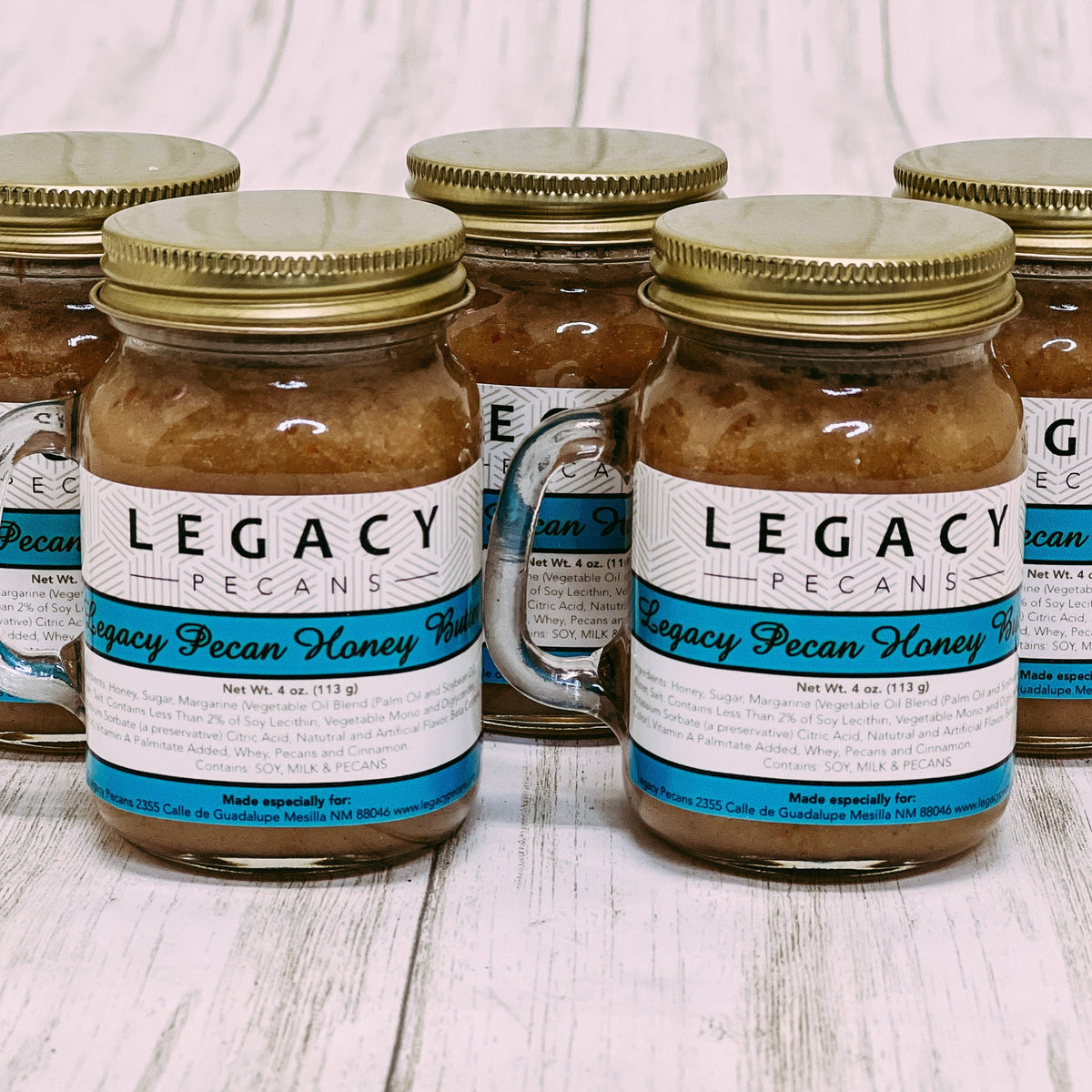 Honey Pecan Butter by Legacy Pecans